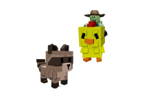 Raccoon + Chicken Zombie Bundle [Grow A Garden]