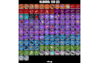 UNIQUE -  Valeria, Renzo the Destroyer  [166 Skins, 182 Axes, 168 Emotes, 122 Gliders and MORE!]