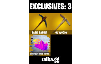 UNIQUE -  Valeria, Renzo the Destroyer  [166 Skins, 182 Axes, 168 Emotes, 122 Gliders and MORE!]
