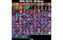UNIQUE - The Imagined, Hades [104 Skins, 100 Vbucks, 100 Axes, 76 Emotes, 85 Gliders and MORE!]