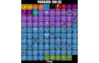 UNIQUE - The Imagined, Hades [104 Skins, 100 Vbucks, 100 Axes, 76 Emotes, 85 Gliders and MORE!]