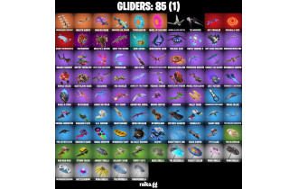 UNIQUE - The Imagined, Hades [104 Skins, 100 Vbucks, 100 Axes, 76 Emotes, 85 Gliders and MORE!]
