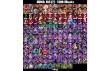 UNIQUE - Nezumi, Joey [166 Skins, 1300 Vbucks, 205 Axes, 170 Emotes, 194 Gliders and MORE!]