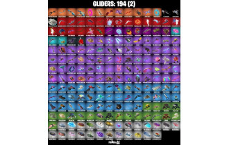UNIQUE - Nezumi, Joey [166 Skins, 1300 Vbucks, 205 Axes, 170 Emotes, 194 Gliders and MORE!]