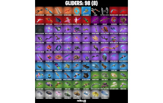 UNIQUE - Peter Griffin, John Wick [149 Skins, 1450 Vbucks, 171 Axes, 121 Emotes, 98 Gliders and MORE!]