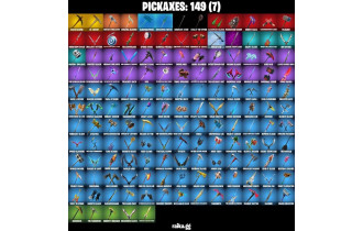 UNIQUE - Midas, Prodigy [132 Skins, 600 Vbucks, 149 Axes, 123 Emotes, 135 Gliders and MORE!]
