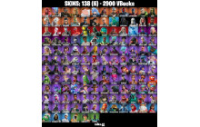 UNIQUE - Kado Thorne, Ronin [138 Skins, 2900 Vbucks, 181 Axes, 141 Emotes, 156 Gliders and MORE!]