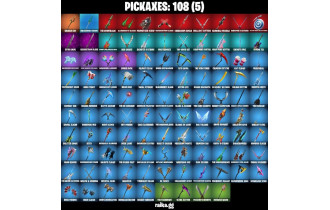 UNIQUE - Peter Griffin, Katalina [102 Skins, 108 Axes, 125 Emotes, 64 Gliders and MORE!]