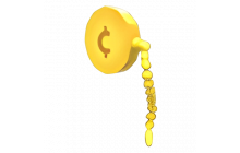 Gold Coin Monocle [Adopt Me - Pet Wear]