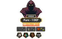 Pure - 70 DEF | Starter | TTL: 159 | CL: 35 [NO EMAIL SET + MORE!]
