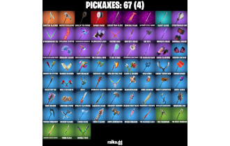 UNIQUE - Omegarok, The Ageless [53 Skins, 750 Vbucks, 67 Axes, 63 Emotes, 62 Gliders and MORE!]