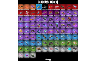UNIQUE - John Wick,  Nezumi [108 Skins, 1200 Vbucks, 136 Axes, 111 Emotes, 83 Gliders and MORE!]