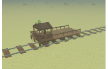 Wooden Train [Dead Rails]