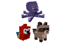 Mimic Octopus + Raccoon + Scarlet Macaw Bundle [Grow A Garden]