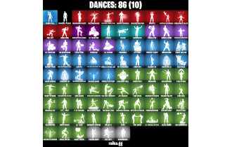 UNIQUE - Kymera, Master Chief (Matte Black) [106 Skins, 600 Vbucks, 148 Axes, 86 Emotes, 101 Gliders and MORE!]
