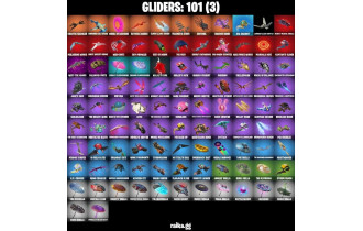 UNIQUE - Kymera, Master Chief (Matte Black) [106 Skins, 600 Vbucks, 148 Axes, 86 Emotes, 101 Gliders and MORE!]