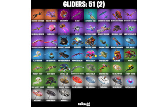 UNIQUE - Omen, Peter Griffin [76 Skins, 2150 Vbucks, 75 Axes, 80 Emotes, 51 Gliders and MORE!]