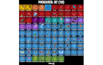 UNIQUE - Spectra Knight, Valeria [83 Skins, 300 Vbucks, 87 Axes, 79 Emotes, 56 Gliders and MORE!]
