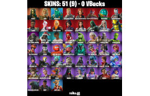 UNIQUE - Wastelander Magneto, Hades  [51 Skins, 773 Axes, 57 Emotes, 50 Gliders and MORE!]