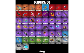UNIQUE - Wastelander Magneto, Hades  [51 Skins, 773 Axes, 57 Emotes, 50 Gliders and MORE!]