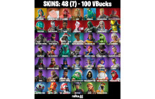 UNIQUE - Wastelander Magneto , Katalina [48 Skins, 100 Vbucks, 83 Axes, 58 Emotes, 68 Gliders and MORE!]