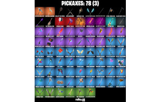 UNIQUE - Omegarok, Paradigm (Reality-659) [61 Skins, 300 Vbucks, 78 Axes, 48 Emotes, 74 Gliders and MORE!]