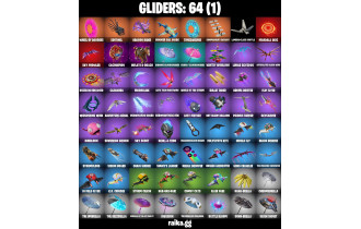 UNIQUE - Optimus Prime, Katalina [50 Skins, 1250 Vbucks, 61 Axes, 43 Emotes, 64 Gliders and MORE!]