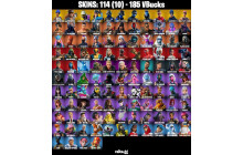 UNIQUE - OG STW, Trilogy [114 Skins, 185 Vbucks, 114 Axes, 99 Emotes, 97 Gliders and MORE!]