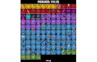 UNIQUE - OG STW, Trilogy [114 Skins, 185 Vbucks, 114 Axes, 99 Emotes, 97 Gliders and MORE!]