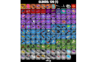 UNIQUE - Spectra Knight, Rox  [122 Skins, 750 Vbucks, 128 Axes, 121 Emotes, 120 Gliders and MORE!]