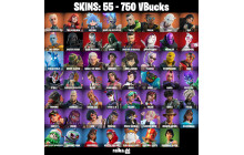 UNIQUE - Malik, Paradigm (Reality-659) [55 Skins, 750 Vbucks, 68 Axes, 52 Emotes, 71 Gliders and MORE!]
