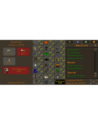 Berserker | TTL: 1010 | CL: 86 | QP: 177 [B Gloves, Ava's, MM1, Mithril Gloves, DT1, 99 STR + MORE!]