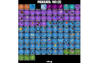 UNIQUE - Rox, Rogue Agent  [110 Skins, 2600 Vbucks, 103 Axes, 124 Emotes, 111 Gliders and MORE!]