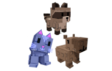 Moon Cat + Raccoon + Capybara Bundle [Grow A Garden]