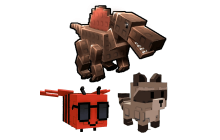 Spinosaurus + Raccoon + Disco Bee Bundle [Grow A Garden]