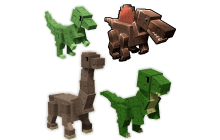 T-Rex + Spinosaurus + Brontosaurus + Raptor Bundle [Grow A Garden]