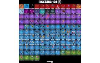 UNIQUE - Deadpool , Katalina [118 Skins, 900 Vbucks, 124 Axes, 90 Emotes, 122 Gliders and MORE!]