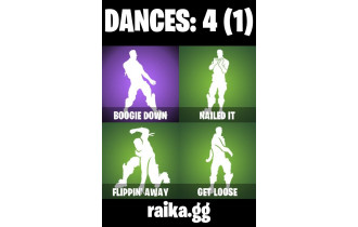 UNIQUE - Dark Skully , Absenz  [2 Skins, 100 Vbucks, 7 Axes, 4 Emotes, 7 Gliders and MORE!]