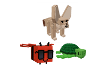 Fennec Fox + Disco Bee + Sea Turtle Bundle [Grow A Garden]