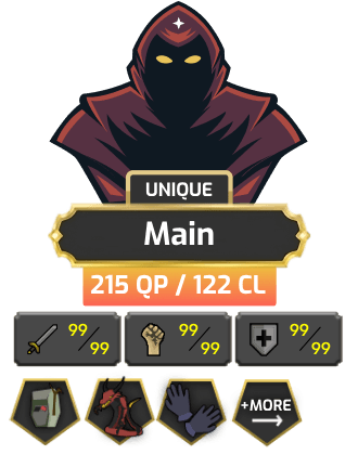 Main | Staker | TTL: 1393 | CL: 122 | QP: 215 [Max Melee, Ava's, MM1, DS2, Mithril Gloves, Lunars, DT1, Piety, 99 STR + MORE!]