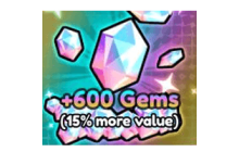 +600 Gems [All Star Tower Defense X]