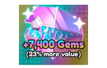 +7400 Gems [All Star Tower Defense X]
