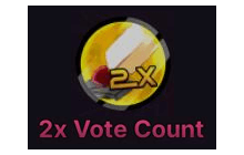 2X Vote Count [Ink Game]