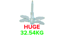 Frozen Dragonfly (HUGE) (32.54KG Age 37) [Grow A Garden]
