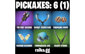 UNIQUE - Royale Bomber , Kymera [3 Skins, 100 Vbucks, 6 Axes, 4 Emotes, 4 Gliders and MORE!]