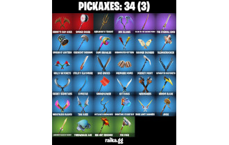 UNIQUE - Neo Versa, Fixer  [19 Skins, 150 Vbucks, 34 Axes, 39 Emotes and MORE!]