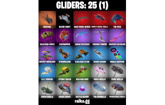 UNIQUE - Neo Versa , Mandalorian [8 Skins, 400 Vbucks, 18 Axes, 16 Emotes, 25 Gliders and MORE!]