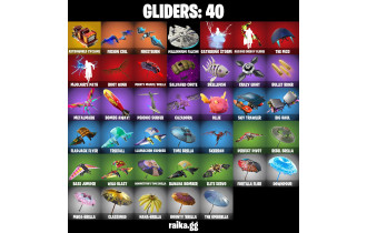 UNIQUE - Rogue Spider Knight , Deadpool  [31 Skins, 350 Vbucks, 49 Axes, 38 Emotes, 40 Gliders and MORE!]