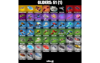 UNIQUE - Neo Versa , Prodigy [27 Skins, 50 Vbucks, 48 Axes, 48 Emotes, 51 Gliders and MORE!]