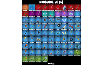 UNIQUE - Peter Griffin , Mysterio  [58 Skins, 850 Vbucks, 76 Axes, 56 Emotes, 54 Gliders and MORE!]